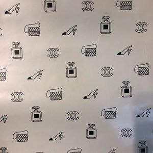 VINTAGE CHANEL wrapping paper, a RARE FIND!